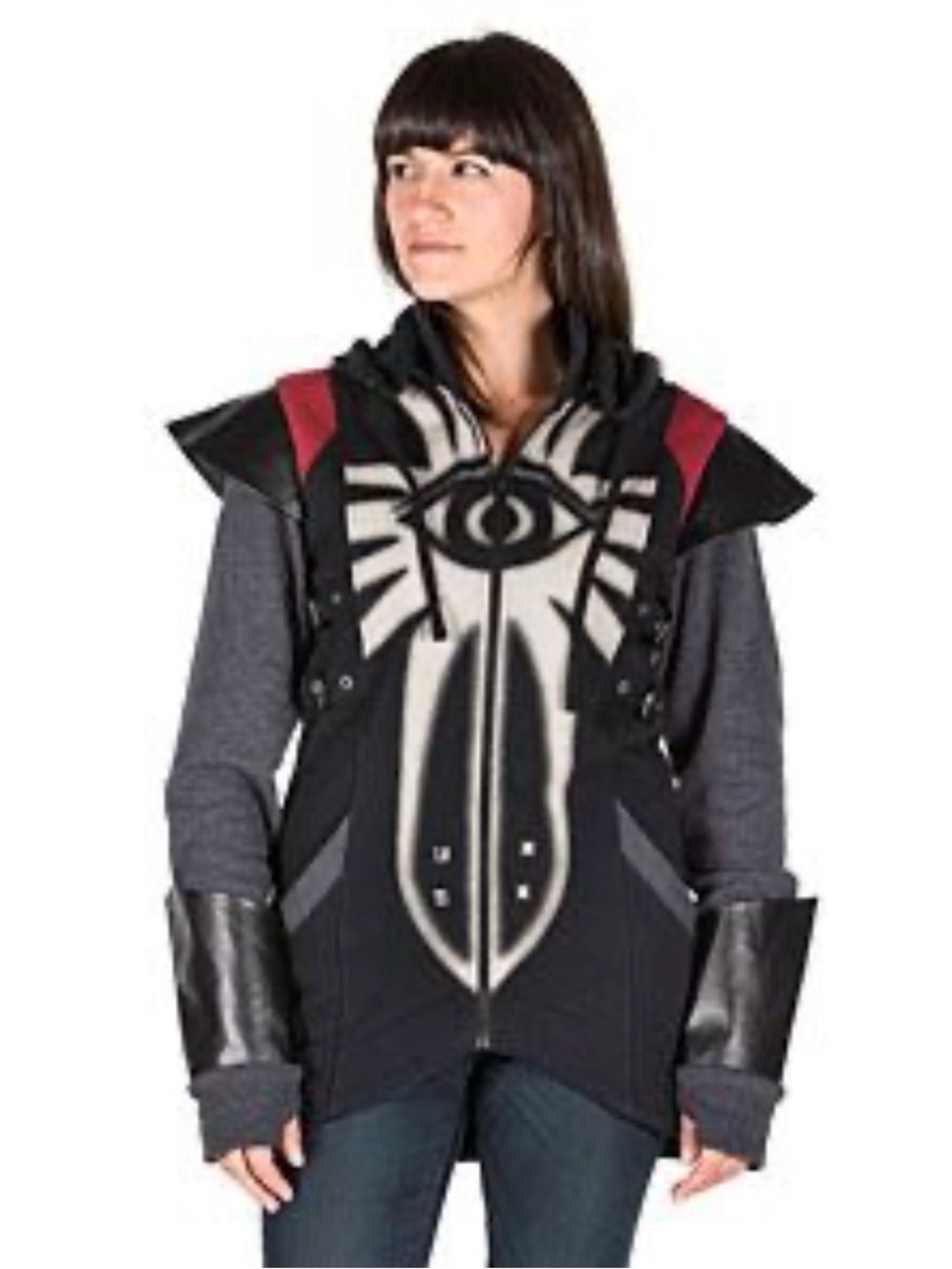 BioWare Dragon Age Inquisition Seeker Cassandra Believer Hoodie Cosplay Jacket